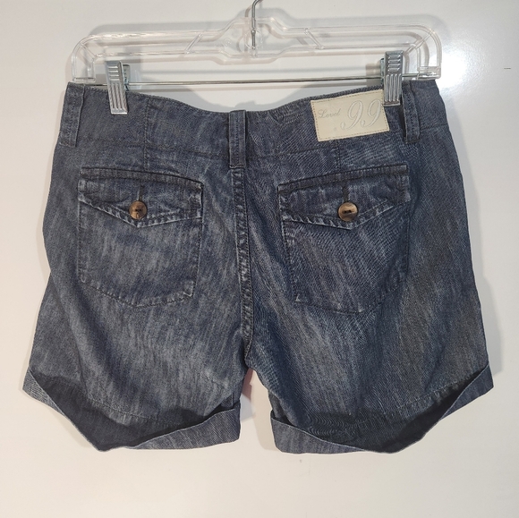 Level 99 Denim Blue Women Shorts, Size 26, NWT - Picture 5 of 11